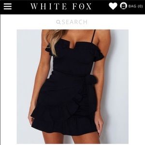 WHITE FOX BOUTIQUE BLACK DRESS